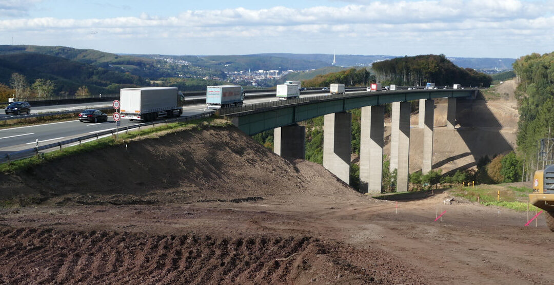 A 45, Hagen TB Brunsbecke und Kattenohl