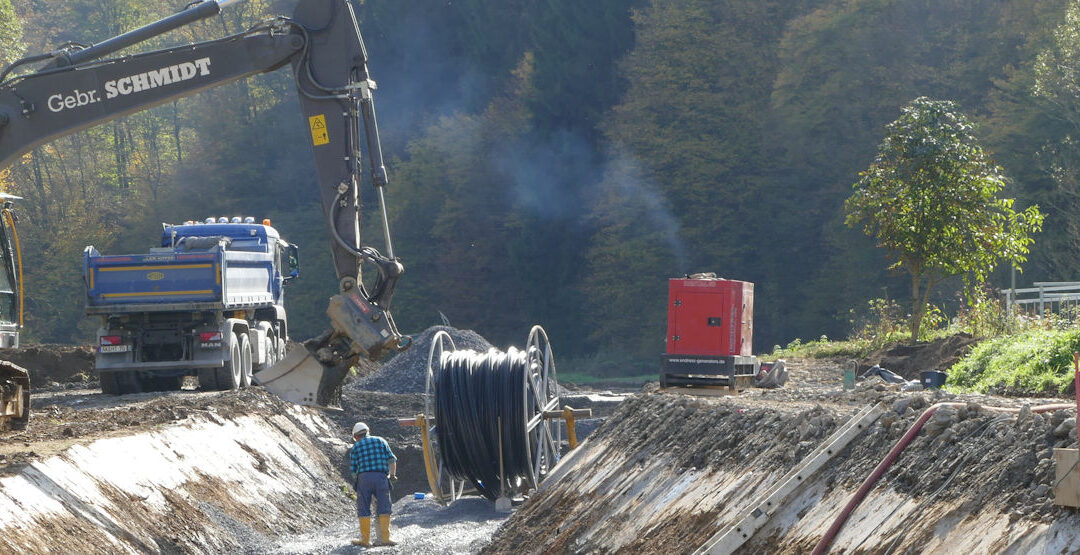 Fernwasserleitung Verteilerbauwerk